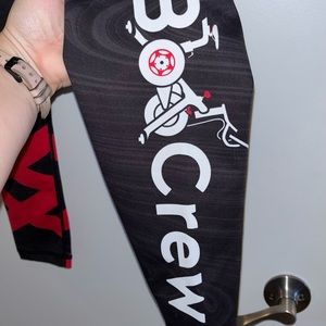 Miami Fitwear BooCrew Classic Haus Legging 7/8 Size Medium